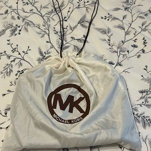 Michael Kors black leather purse